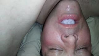 Redhead Destiny Reed 中出 Cleanup and Swallow by hubby