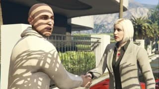 Gta 在线模式 - 赌场 - 管家 ：3 但贝克女士操了玩家。