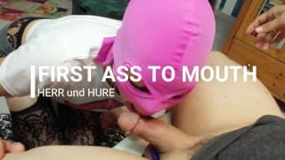 HERRundHURE - Sub wird hart und gefickt, plus ihren ersten Ass2Mouth