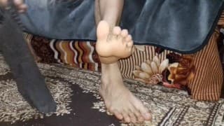 socks feet