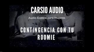 西班牙语中女性的色情音频-“ Contingencia con tu roomie” [男声] [ASMR] [Covid]