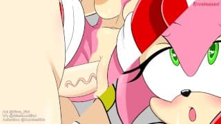 Amy Rose Secret Stall Sonic OC 色情片