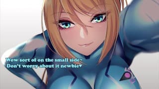 HENTAI JOI - Samus Aran 试图训练你......（香草，奶交，毁了性高潮，心碎，心跳）