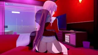 FRANXX Zero Two 中的 DARLING （3D HENTAI）