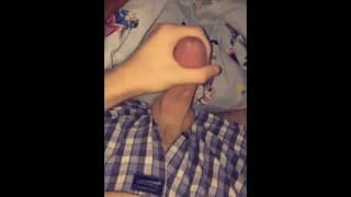 Licking my precum 