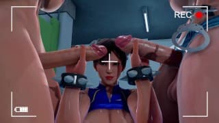 Double Futa Taker POV Poison and Cammy fuck Chin Li [Futanari] [Taker]