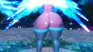 Skyrim THICC Vana 蔚蓝月光舞