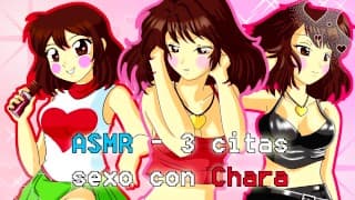 ASMR - 3 citas - sexo con Chara