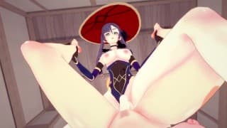 Genshin Impact futa Mona Taker POV