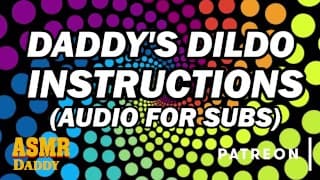 ASMR Daddy 的 Sub Sluts 假阳具说明（音频）