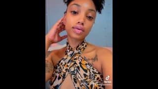 Ebony tik Tok porn model