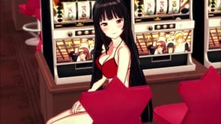 Yumeko erotic session (3D Ecchi) (Kakegurui) 