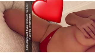 丰满性感的莱克西·史密斯（Lexie Smith）通过snapchat为我射精