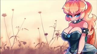 Bowsette On Growth Mushrooms（色情恋物癖音频）