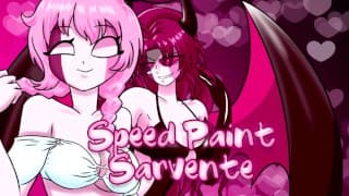 Speed Paint - Sarvente 泳装