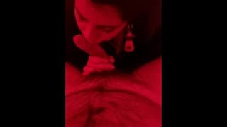 Blowjob Red Room