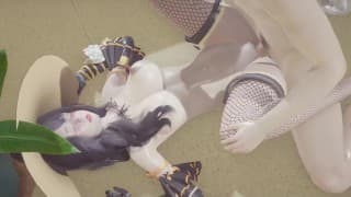 美丽的白女巫 - 3D Hentai - （未经审查）