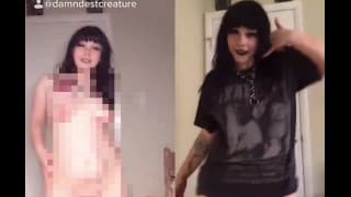 Nude Tiktok Trend! Nude Tiktok Dance! Banned From Tiktok