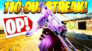 SOLO 110 GUNSTREAK w/ NEW ''TEC-9'' 冲锋枪在黑色行动冷战中！（中银高枪）