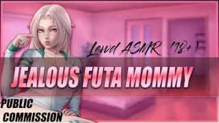 嫉妒的 Futa 妈妈登上顶峰 [淫秽 ASMR]