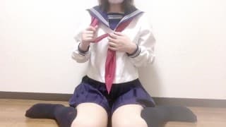 【业余】女学生用♡自慰