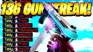 冷战 - SOLO 136 GUNSTREAK w/ TEC-9！（黑色行动冷战 HIGH Gunstreak）