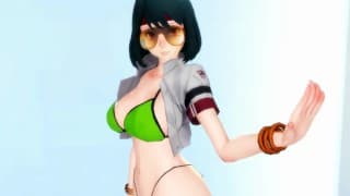 MMD HMV性感舞蹈写真变成HOT