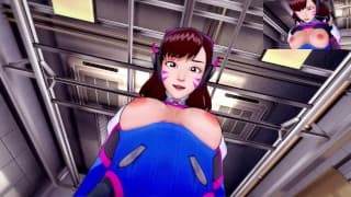 守望先锋 futa Dva 口交 Taker POV