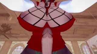 Konosuba - Futa Sylvia 邀请您参加性爱会议 |男性接受者 POV SWAP