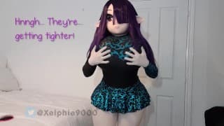 Xelphie Kigurumi 乳房膨胀