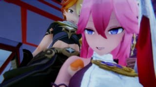 Yae Miko Genshin Impact 3D HENTAI Short Clips 1