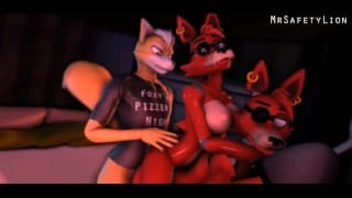 MrSafetyLion 官方 - FNAF Foxy x Night Guards