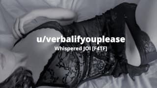 Whispered JOI for Your Girlcock [F4TF] [英国女同性恋音频]