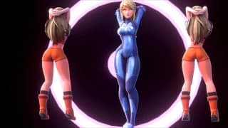 Zero Suit Samus 嘻哈摇摆舞 （TikTok）