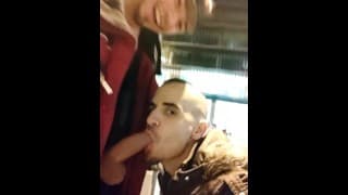 PUBLIC BLOWJOB TO LEO BULGARI FROM HIS FRIENDS XISCO, JOTA PALMA & GITANO SILVA - VIRAL VIDEO!!!!!