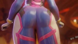 DVA 守望先锋低音荡妇 3d pmv hmv