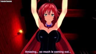 Hentai POV Feet Rias Gremory Bunnysuit High School DxD