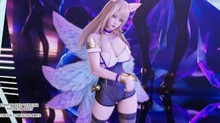 [MMD] Kara - Lupin Ahri KDA 英雄联盟性感 Kpop 舞蹈