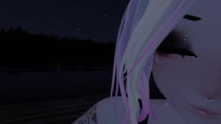 ASMR 角色扮演 ~ 湖边的性爱 ~ VRChat POV ERP