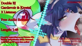 双 BJ |Gardevoir x Krystal Fox x Listener（色情毛茸茸的三人组音频）