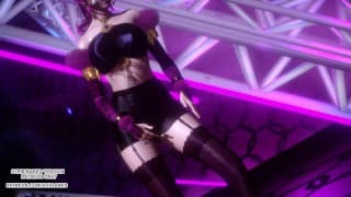 [MMD] 智妍 - 远足 Evelynn Sexy Kpop Dance League of Legends KDA