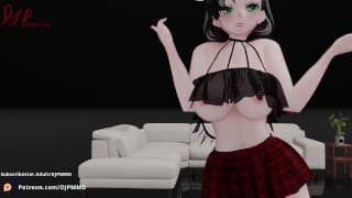 可爱的大兄弟 Rachel Pop Md 连衣裙搅拌机 MMD 1566