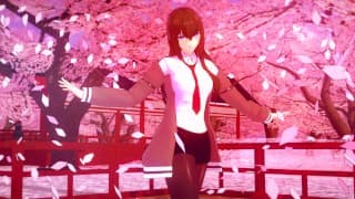 和 MAKISE KURISU 共度一天，你操她的无尽 STEINS;门