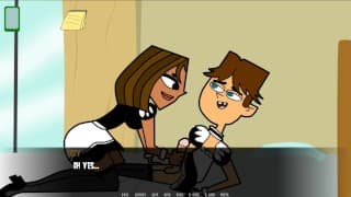 Total Drama Harem - Part 7 - Sexy Maid And The Handjob 作者：LoveSkySan