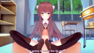 Hentai POV Feet Monika Doki Doki Literature Club!