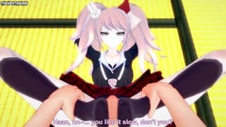 Hentai POV Feet Mukuro Ikusaba Dressed as Junko Enoshima Danganronpa