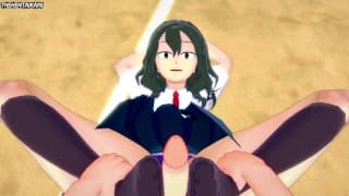 Hentai POV Feet My Hero Academia Setsuna Tokage 蜥蜴