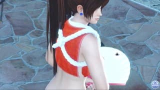 Dead or Alive Xtreme Venus Vacation Mai Shiranui Battlesuit Nude Mod 粉丝服务欣赏