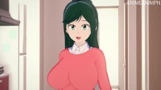 MY HERO ACADEMIA DEKU MOM INKO MIDORIYA HENTAI 3D UNCENSORED