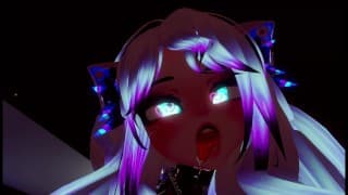 ♡ 恋人渴望 ♡ Sloppy Rimjob & Deepthroat by Fefi 来自 DottyVR！